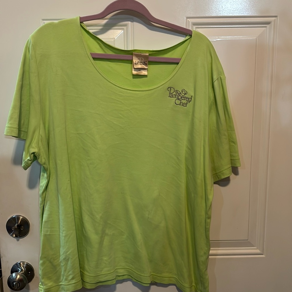 Lime Green Pampered Chef T-Shirt